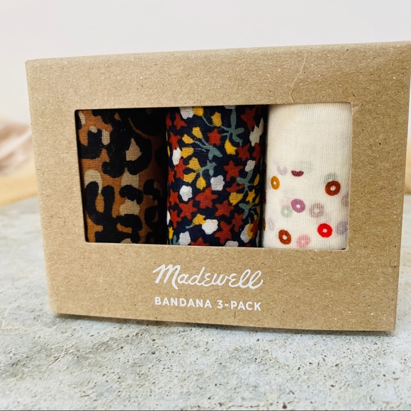 MADEWELL 💥 ONE LEFT 💥 Bandana Three-Pack - Picture 2 of 5